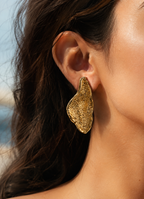 Golden Drop Earrings