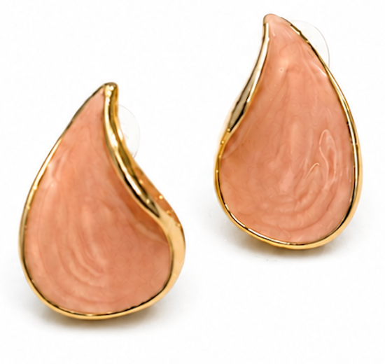 Teardrop Stud Earrings