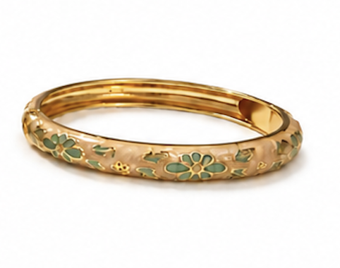 Floral Bangle Set