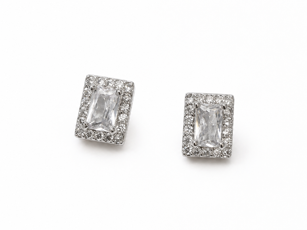 Halo Stud Earrings