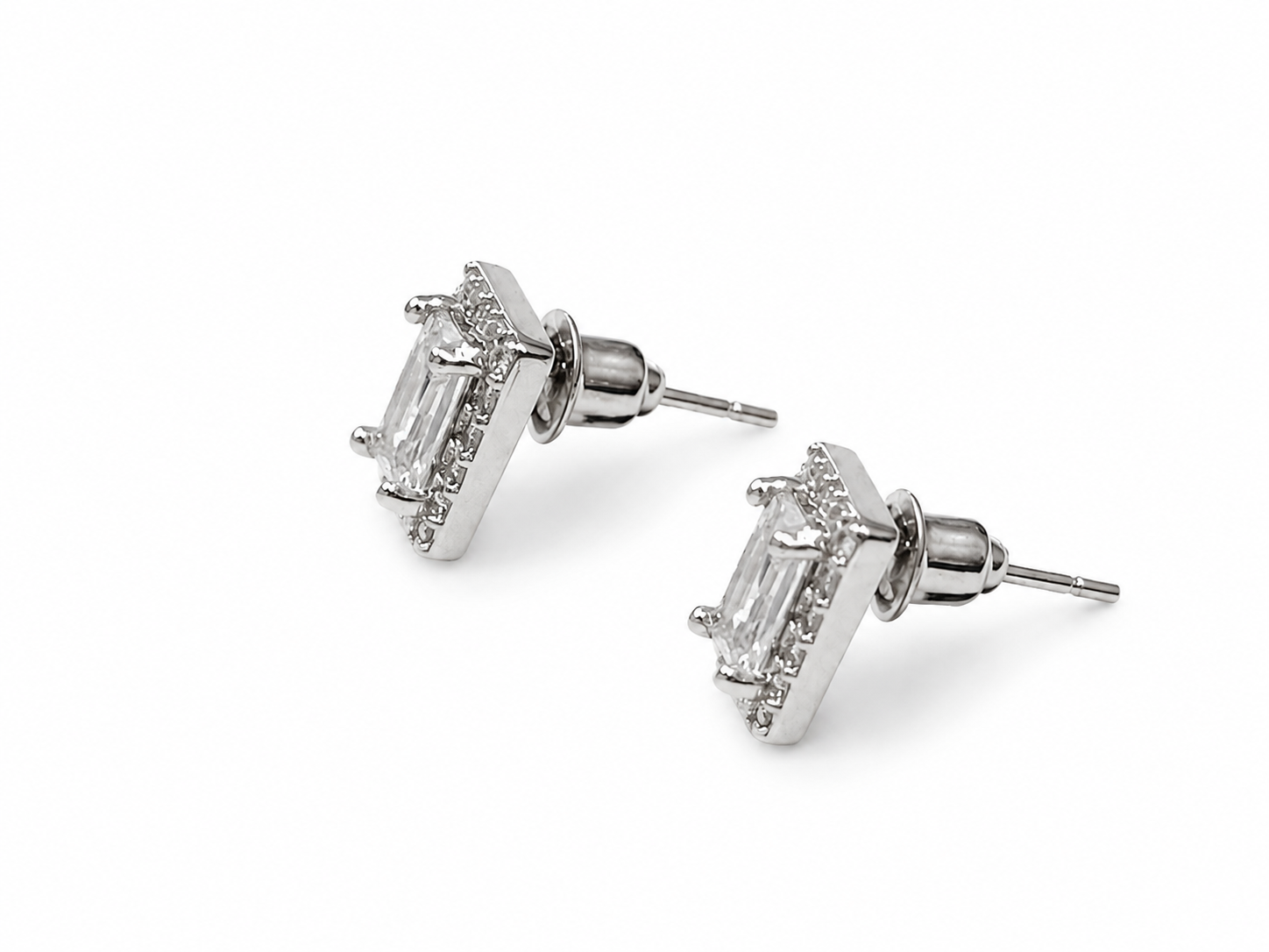 Halo Stud Earrings