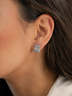 Halo Stud Earrings